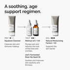 A soothing, age support regimen.
